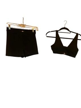 Alo Yoga Alosoft Sincere Micro Short XXS/matching bra Size: S BLACK